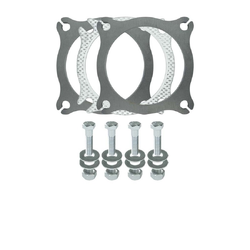 Exhaust Flange Plate KIT - 3.5" (89mm) 4 BOLT - BHS 91mm