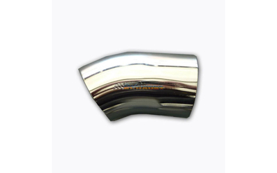 3.5" DUMP PIPE BLUE DIAMOND CHROME EXHAUST TIP 31/2"