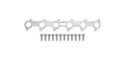 FORD FALCON EA EB ED EF EL AU 6CYL EXTRACTOR GASKET AND 12 x EXTRACTOR BOLTS SET