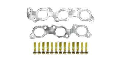 TOYOTA LANDCRUISER 4.5LT 1FZ PETROL EXHAUST MANIFOLD EXTRACTOR GASKET STUDS NUTS