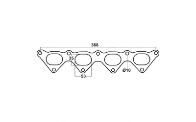 HEADER GASKET - Mitsubishi Triton 4G63 4G64 (2007- 3/15)