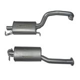 FORD FALCON BA BF 6CYL XR6 SEDAN 4.0LT XFORCE 2.5" STAINLESS STEEL EXHAUST SYSTEM