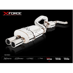 FORD FALCON BA BF XR6 TURBO SEDAN XFORCE 3.5" CATBACK EXHAUST SYSTEM
