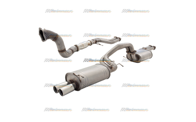 Ford Falcon BA BF XR6 Turbo Sedan - 4" Dump Pipe, 3.5" Cat & Twin 2.5" Exhaust