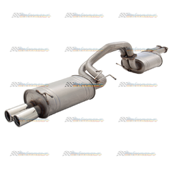 FORD FALCON BA BF XR6 TURBO SEDAN XFORCE TWIN 2.5" CATBACK EXHAUST SYSTEM