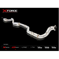FORD FALCON BA BF XR6 TURBO UTE XFORCE 3.5 409 STAINLESS EXHAUST  