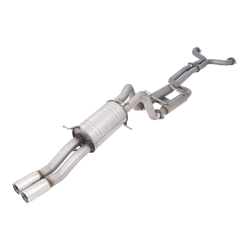 FORD FALCON BA BF V8 XR8 5.4LT UTE XFORCE TWIN 2.5" STAINLESS STEEL EXHAUST  