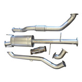 RANGER PJ PK BT50 3.0LT TD XFORCE PRO 3" RAW 409 STAINLESS EXHAUST SYSTEM 