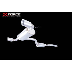 FORD FOCUS XR5 TURBO 3" RAW STAINLESS XFORCE VAREX CATBACK EXHAUST