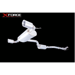 FORD FOCUS XR5 TURBO 3" 409 GRADE STAINLESS XFORCE VAREX CAT BACK EXHAUST