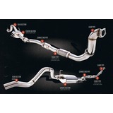COLORADO RC SERIES 1 3.0LT TD XFORCE XTREME 3" RAW 409 STAINLESS EXHAUST SYSTEM