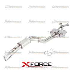 HOLDEN COMMODORE VZ SV6 V6 SEDAN XFORCE TWIN 2.25" STAINLESS EXHAUST SYSTEM