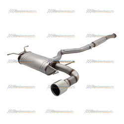 SUBARU IMPREZA WRX G3 HATCH 2007-2011 3" XFORCE STAINLESS CATBACK EXHAUST