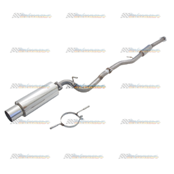 SUBARU IMPREZA N/A 1994-2007 SEDAN XFORCE 2.5" STAINLESS CATBACK EXHAUST WITH CANNON