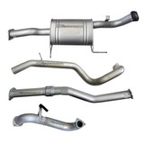 HILUX 26 SERIES 3.0LT TD XFORCE PRO 3" 409 STAINLESS STEEL EXHAUST SYSTEM  