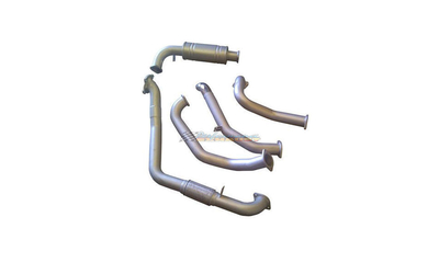 LANDCRUISER 80 SERIES 4.2LT TD XFORCE PRO 3" 409 STAINLESS EXHAUST SYSTEM