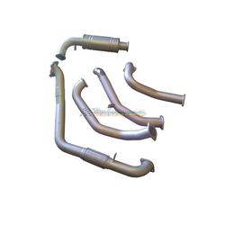 LANDCRUISER 80 SERIES 4.2LT TD XFORCE PRO 3" 409 STAINLESS EXHAUST SYSTEM