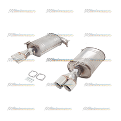 Commodore VE Sedan Wagon V6 V8 - Twin 2.5" Axle Back Exhaust