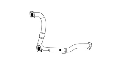 Standard Engine Pipe Y-Piece - Holden Rodeo TF 3.2L Manual LWB (1998-2003)