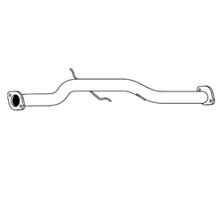 Standard Engine Pipe - Mitsubishi Triton MK 2.4L 4G64 Ute (10/1996-2006)