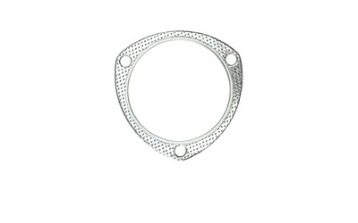 Exhaust Flange Gasket - 4" (101mm) 3 BOLT - BHS 108mm