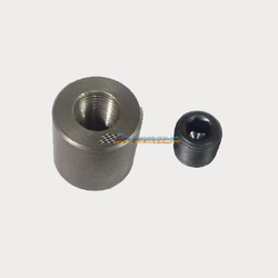 1/8" BSP EGT PYROMETER EXHAUST BUNG WELD ON FITTING AND PLUG UNIVERSAL