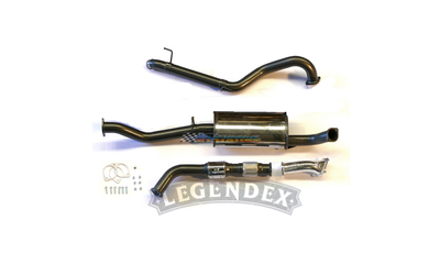 3" Turbo Back Exhaust - Toyota Landcruiser 100 Series 4.2L (1HD-FTE) with IFS 