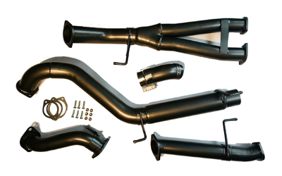 3" Twin to 4" DPF Back Exhaust - Toyota Landcruiser 200 Series 4.5L V8