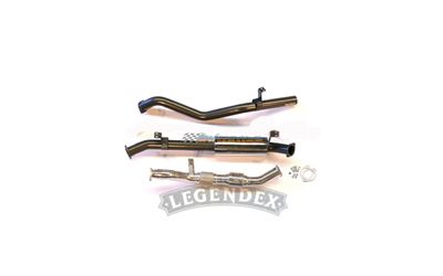 3" Turbo Back Exhaust - Toyota Landcruiser 76 Series VDJ76 4.5L TD V8 Wagon