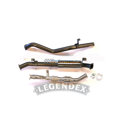 3" Turbo Back Exhaust - Toyota Landcruiser 76 Series VDJ76 4.5L TD V8 Wagon