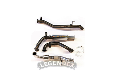 3" Turbo Back Exhaust - Toyota Landcruiser 78 Series VDJ78 4.5L TD V8 Troopy