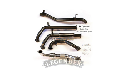 3" Turbo Back Exhaust - Toyota Landcruiser 78 Series VDJ78 4.5L TD V8 Troopy