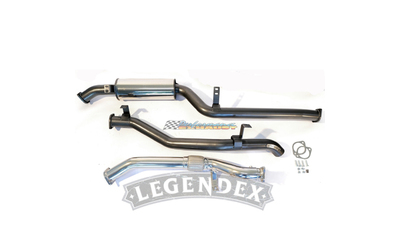 3" Turbo Back Exhaust - Toyota Landcruiser 79 Series 4.5L Dual Cab Ute (07-15)