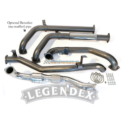 3" Turbo Back Exhaust - Toyota Landcruiser 79 Series 4.5L Dual Cab Ute (07-15)