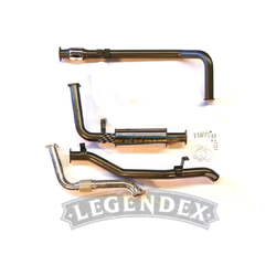 3" Turbo Back Exhaust - Toyota Landcruiser 79 Series HDJ79R 4.2L Ute 