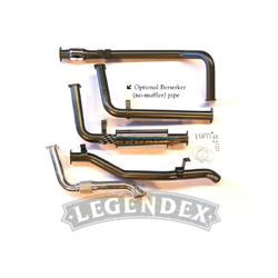 3" Turbo Back Exhaust - Toyota Landcruiser 79 Series HDJ79R 4.2L Ute 