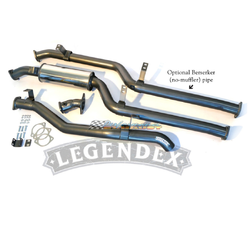 3" DPF Back Exhaust - Toyota Landcruiser 79 Series 4.5L Single & Dual Cab Ute