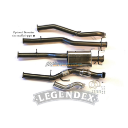 3" Turbo Back Exhaust - Ford Ranger PJ PK & Mazda BT50 3.0L TD - Automatic