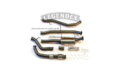 3" Turbo Back Exhaust - Isuzu D-Max DMAX 3.0L TD (2008-7/2010)