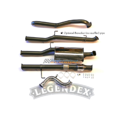 3" Turbo Back Exhaust - Holden Coloardo RG 2.8L TD (2012-2016)
