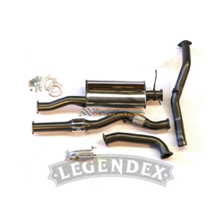 3" Turbo Back Exhaust - Nissan Navara D22 3.0L TD (ZD30)