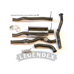 3" Turbo Back Exhaust - Nissan Navara D22 3.0L TD (ZD30)