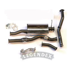3" Turbo Back Exhaust - Nissan Navara D22 2.5L TD (YD25)