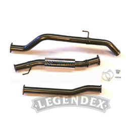 3" DPF Back Exhaust - Nissan Navara D23 NP300 2.3L TD (YS23)