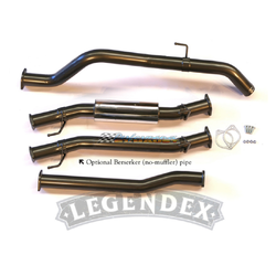 3" DPF Back Exhaust - Nissan Navara D23 NP300 2.3L TD (YS23)