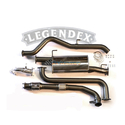 3" Turbo Back Exhaust - Nissan Navara D40 2.5L (no DPF) - Thai Built