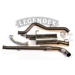 3" Turbo Back Exhaust - Nissan Navara D40 STX550 3.0L V6 TD