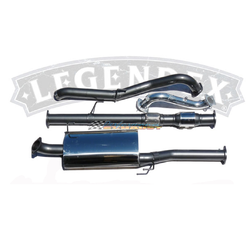 3" Turbo Back Exhaust - Isuzu D-Max DMAX 3.0L TD (2012-15)