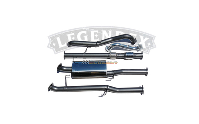 3" Turbo Back Exhaust - Isuzu D-Max DMAX 3.0L TD (2012-15)
