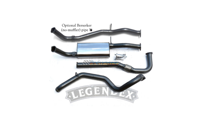 3" Turbo Back Exhaust - Nissan Patrol Y61 GU 4.2L Wagon